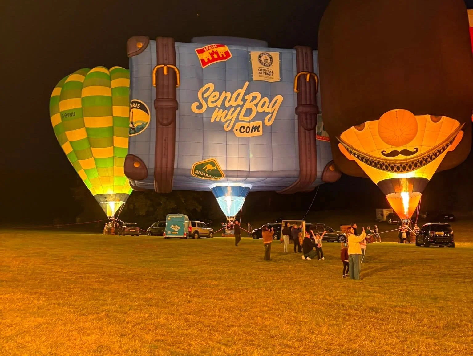 Special shape advertising hot air balloon