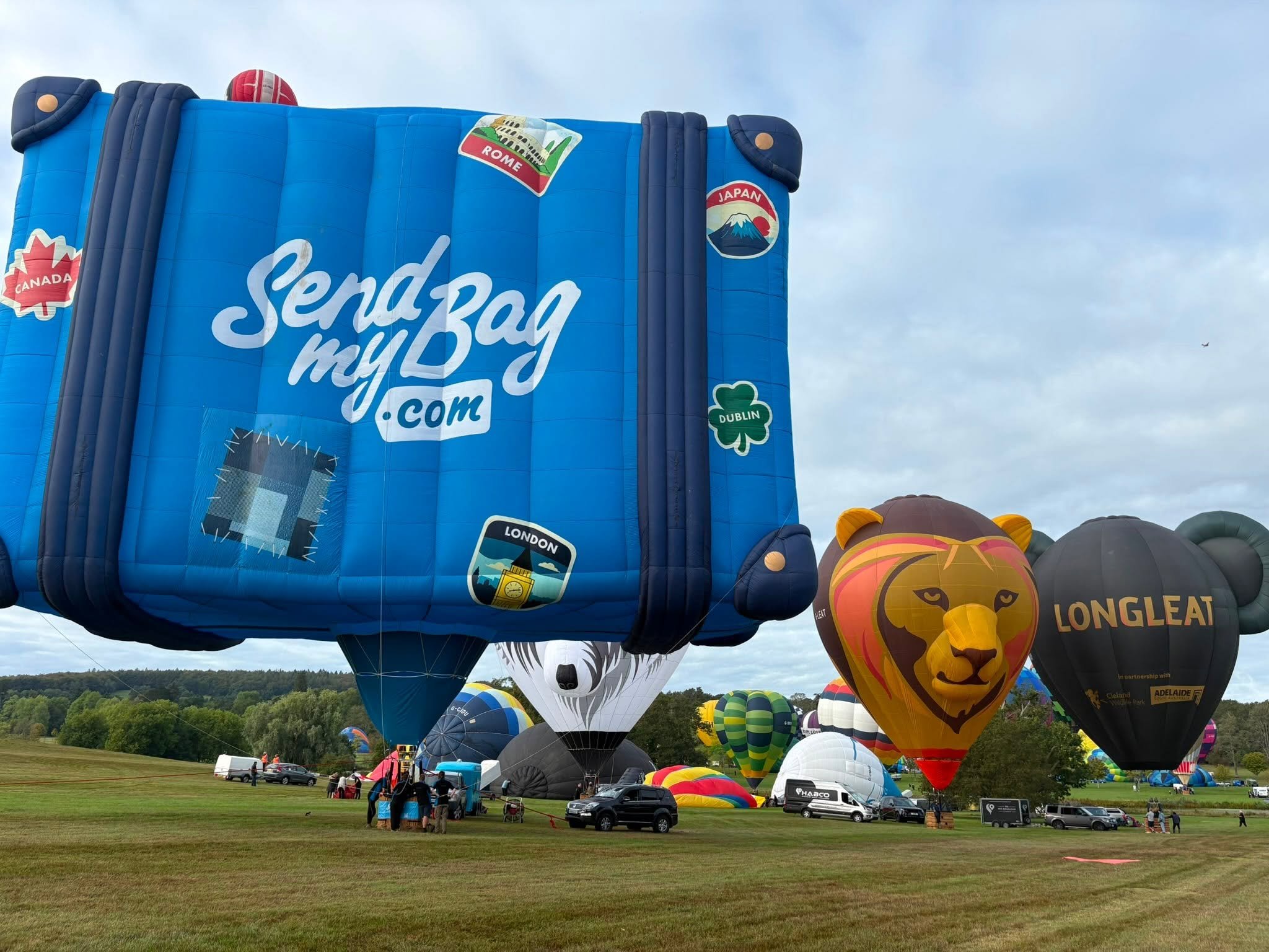 Special shape advertising hot air balloon