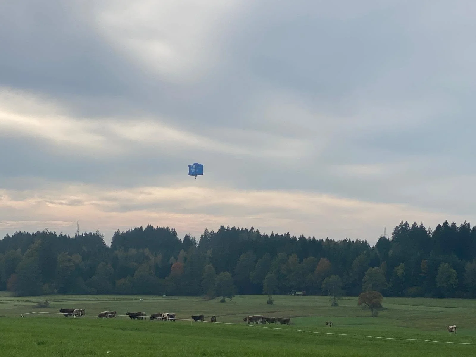 Special shape advertising hot air balloon