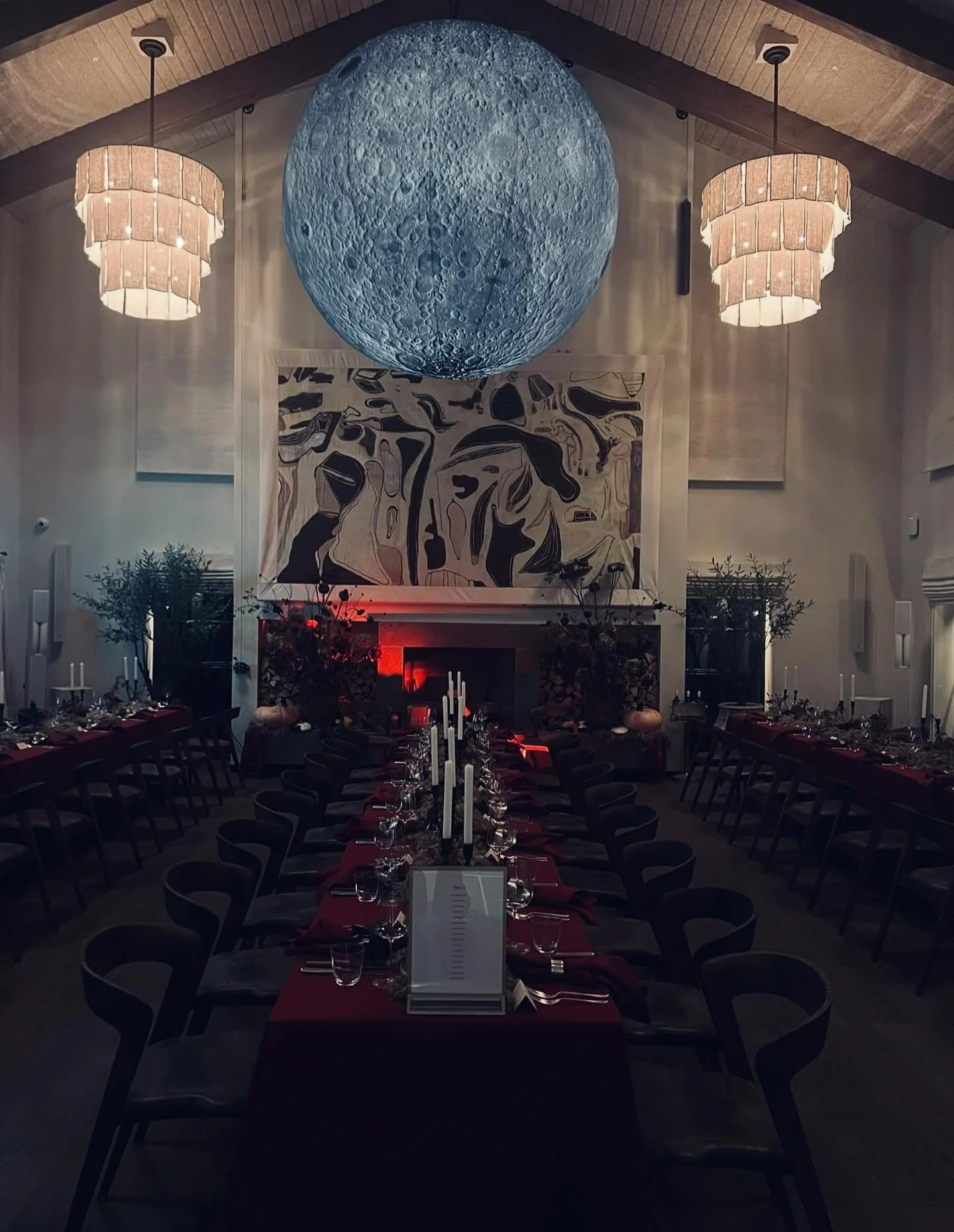 Inflatable Moon at Estelle Manor