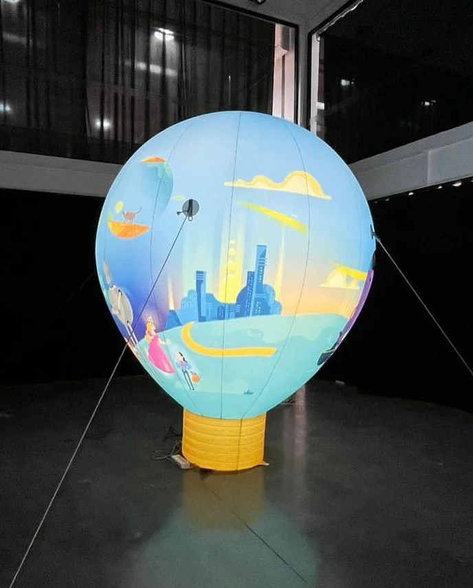 Bespoke Inflatable Balloon replica by Night