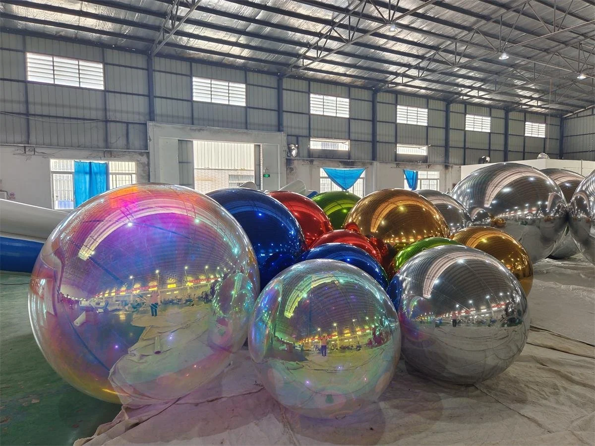 Inflatable Mirror Chrome Balls — Nova Inflatables