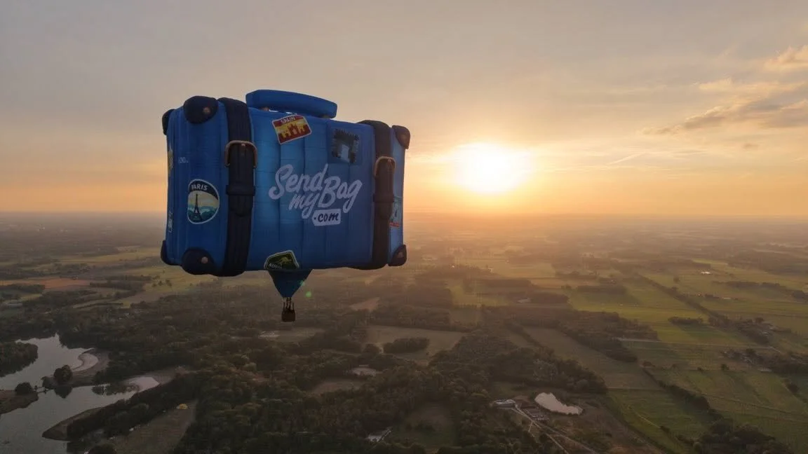 Special shape advertising hot air balloon world tour