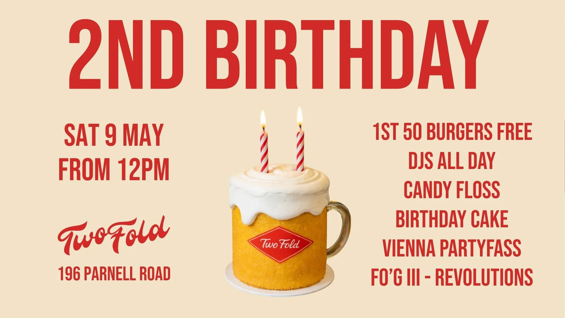 Twofold's 2nd Birthday Party