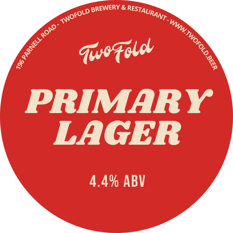 Style: Helles Lager ABV: 4.4% Notes: Your first choice to any good beer drinking session, Primary Lager is inspired by a good drinking Munich Helles and brewed with maximum drinkability in mind. Approachable bitterness and just enough malt to give th