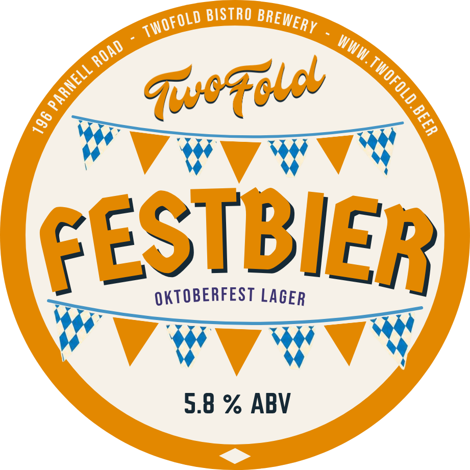 Style: Festbier ABV: 5.8% Notes: Brewed with a thoughtful mix of German Pilsner and Munich malts and tenderly hopped with Hallertau Mittelfrüh and a dash of spicy Saaz, our 2026 Festbier will give you the power to win any stein holding competition an