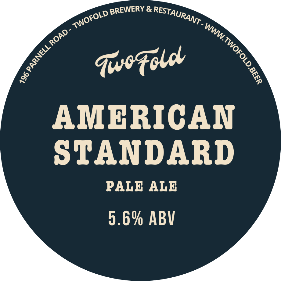 Style: Pale Ale ABV: 5.6% Notes: American Standard is built like a 1980s Pale Ale. Crafted with a blend of classic malts for rich bready tones and pours the colour of Apricot jam, the type Ken Grossman would slap on toast for breakfast. Chinook, Simc