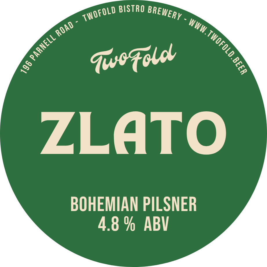 Style: Bohemian Pilsner ABV: 4.8% Notes: Zlato Pils is our crisp, refreshing and spicy take on a traditional Bohemian Pilsner.  We stayed on the traditional path here by using Czech grown and floor malted pilsner malt, step mashed with single decocti