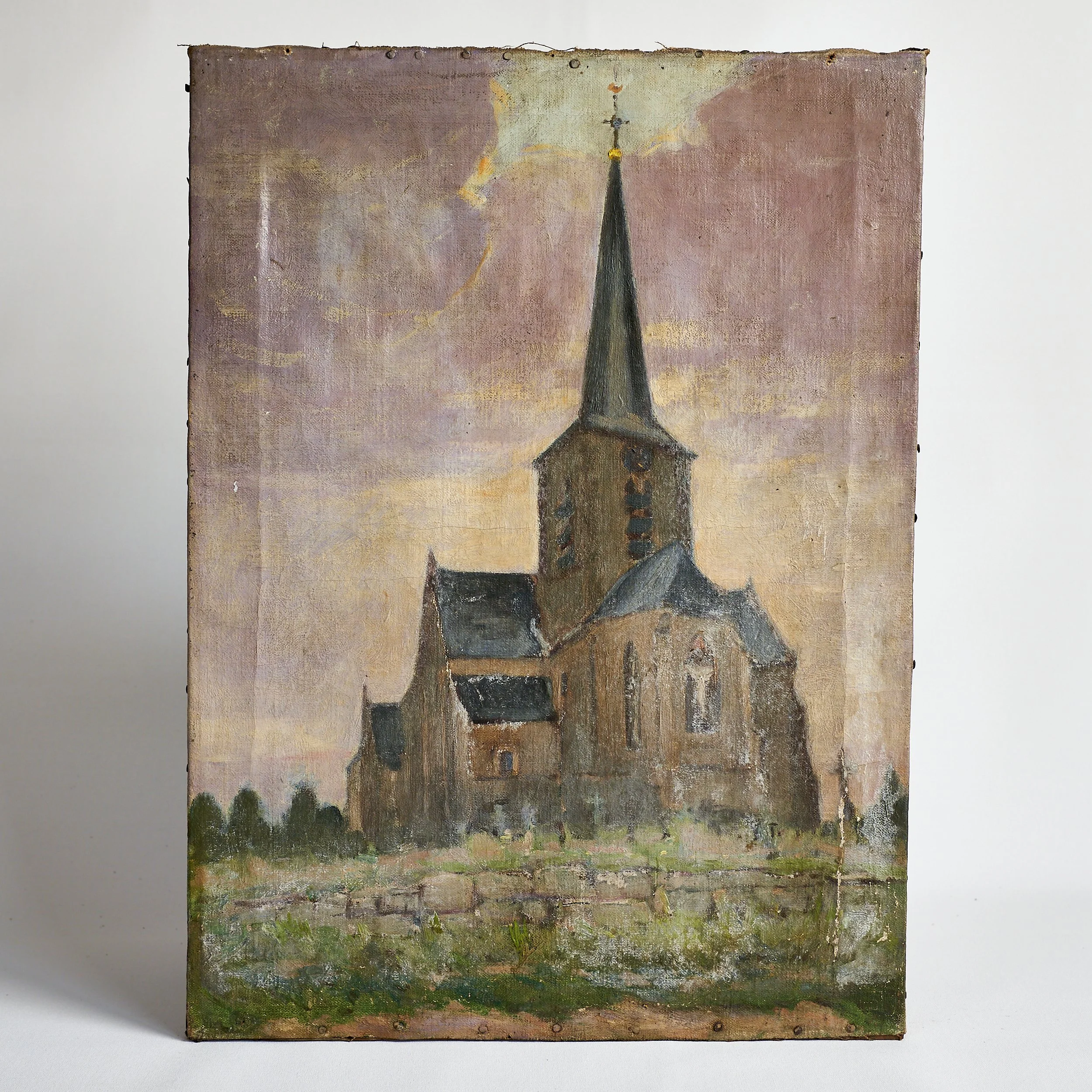 19th c. French Cathedral Scene