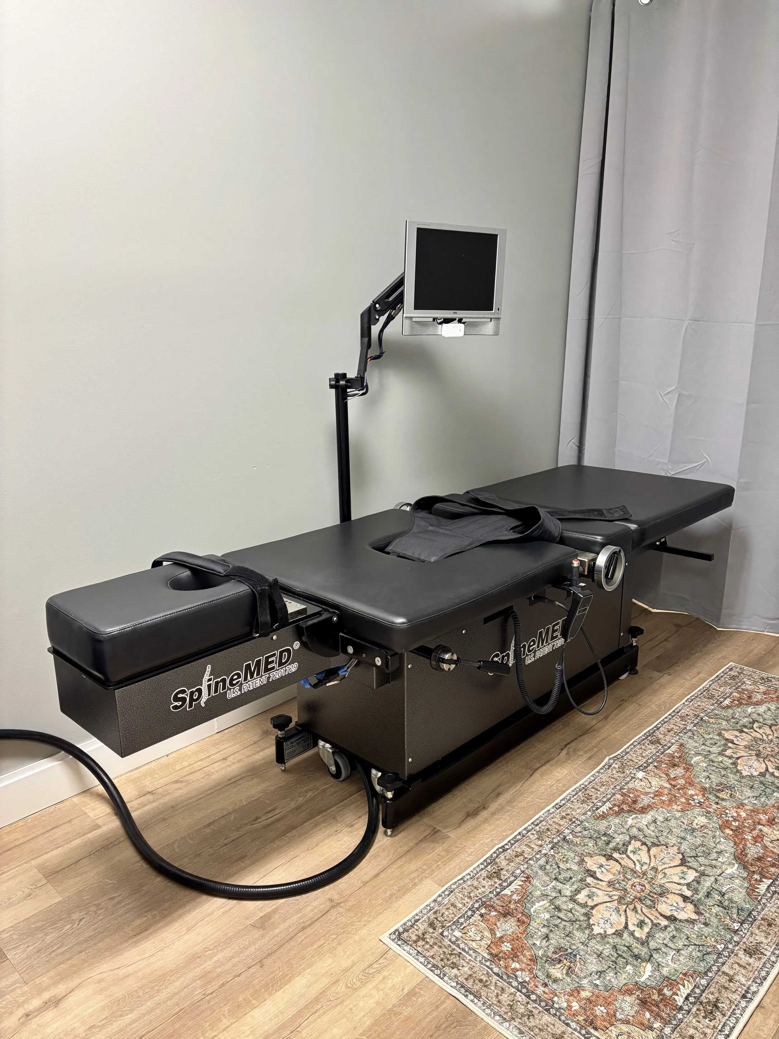 spinal decompression table