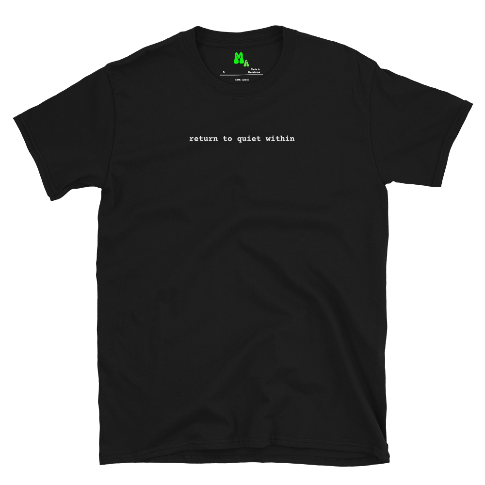 Return to the Quiet Within Cotton T-shirt