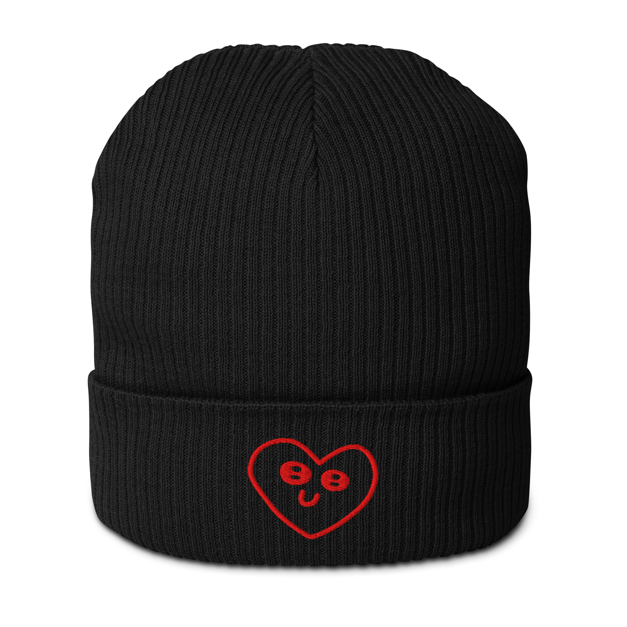 Heart and Smiles Organic Cotton Beanie