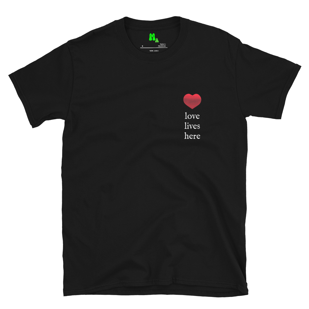 Red Heart Tee | Minimalist Heart Graphic T-Shirt