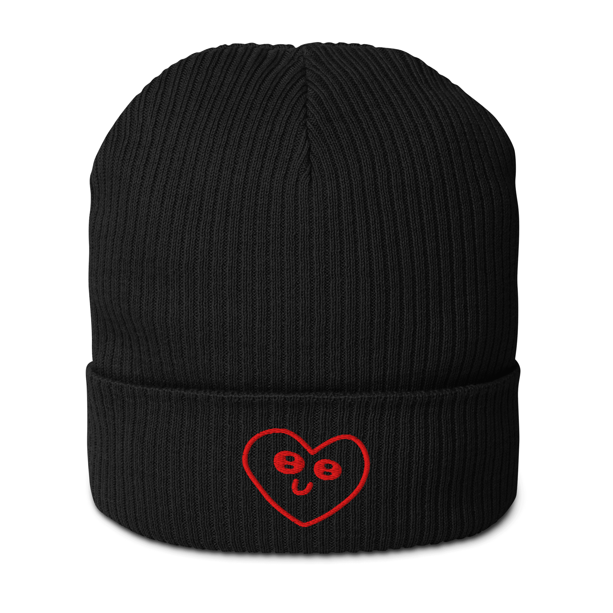 Heart and Smiles Organic Cotton Beanie