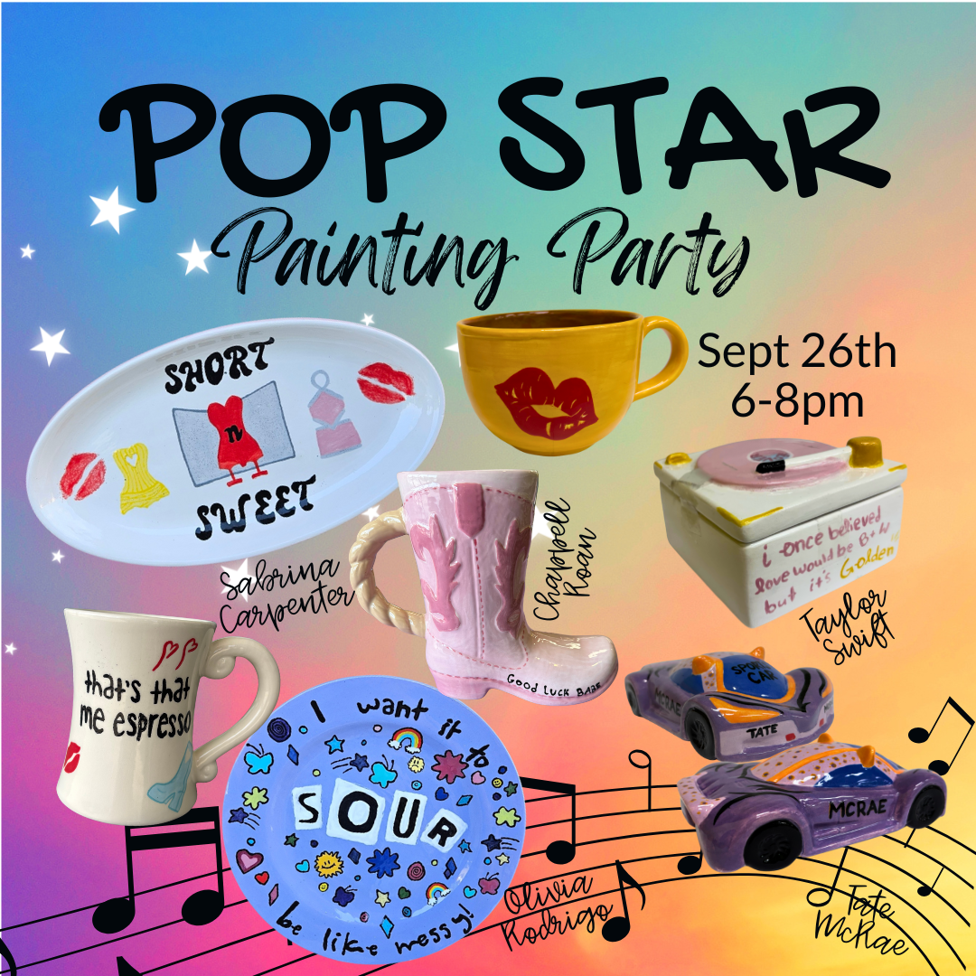 Pop Star Painting Party