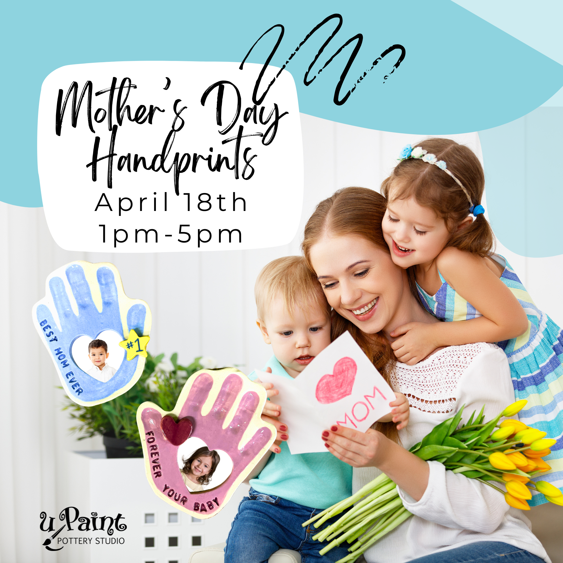 Mother’s Day Handprint Making