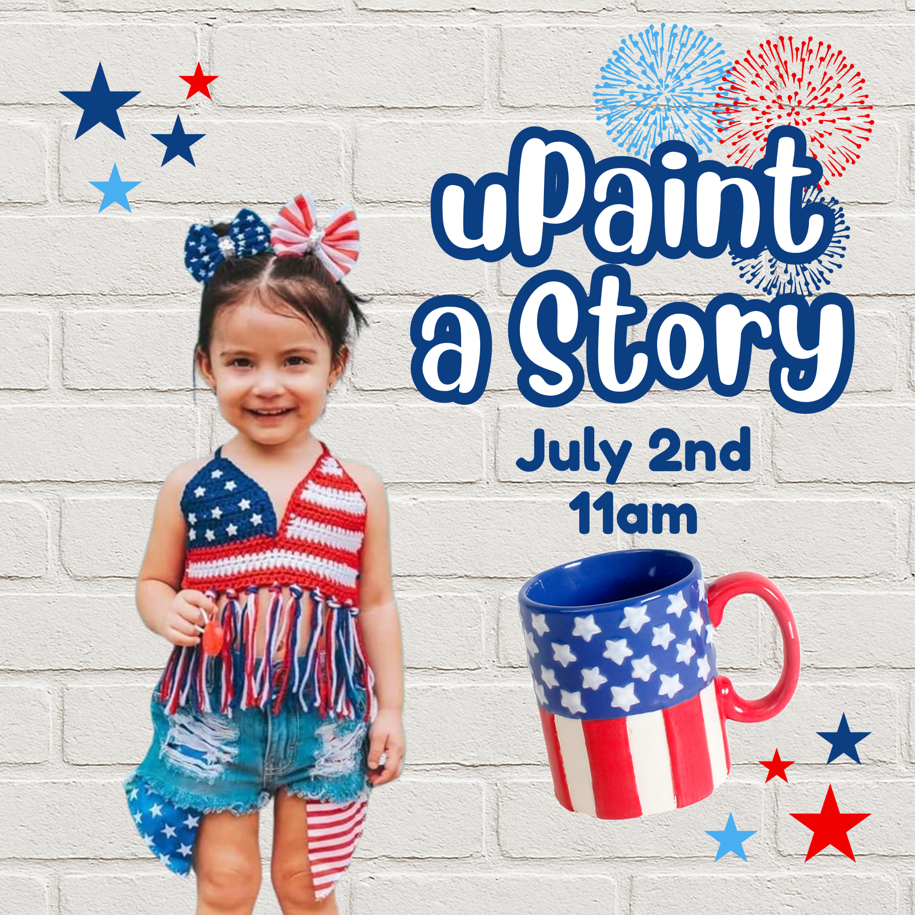 uPaint a Story - July