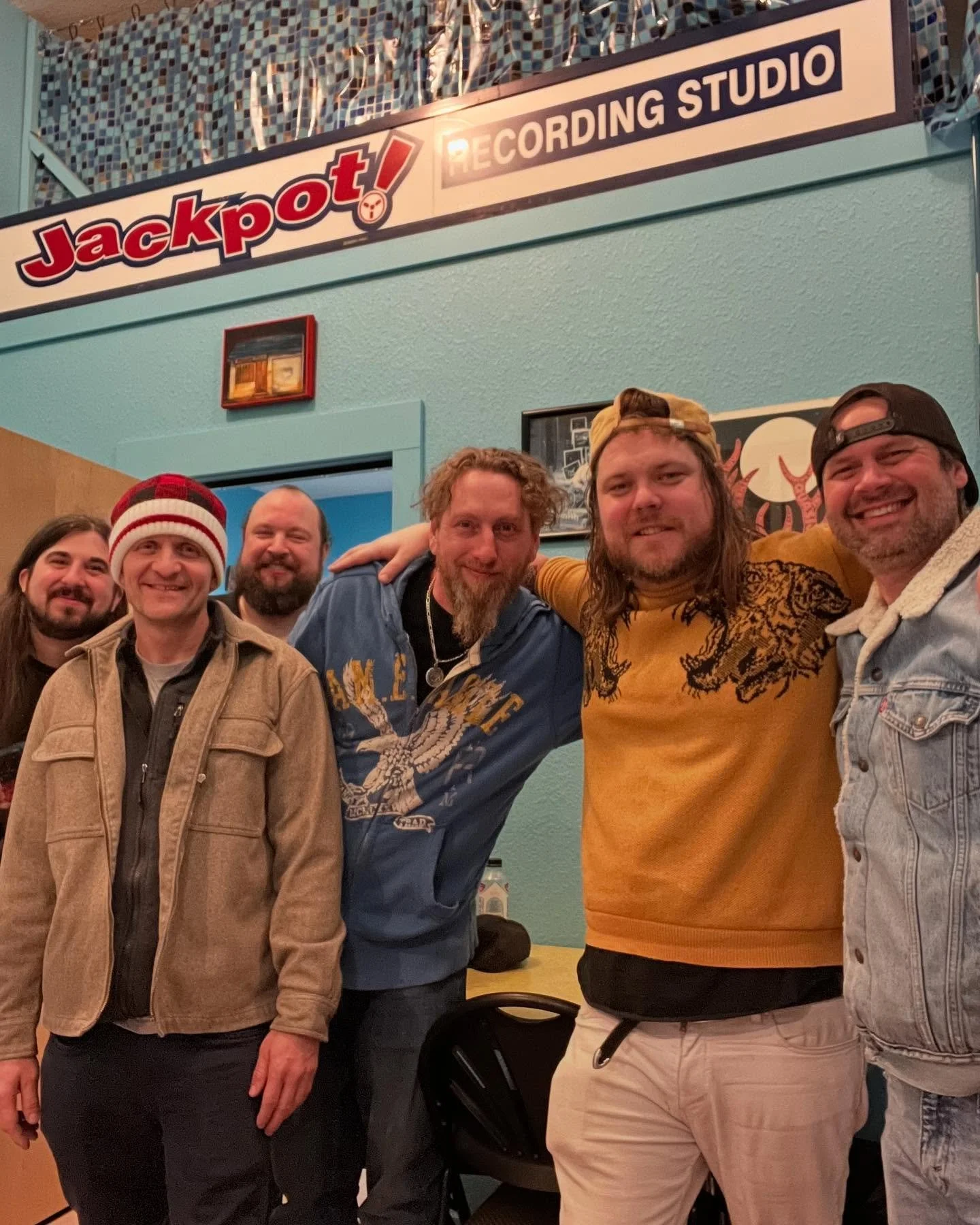 Recording our next single @jackpotrecording !! What an amazing experience. Justin our engineer was super cool and chill. We cant wait to share our new song with you all. Much love!

#alternativerock #pdxmusic #studio