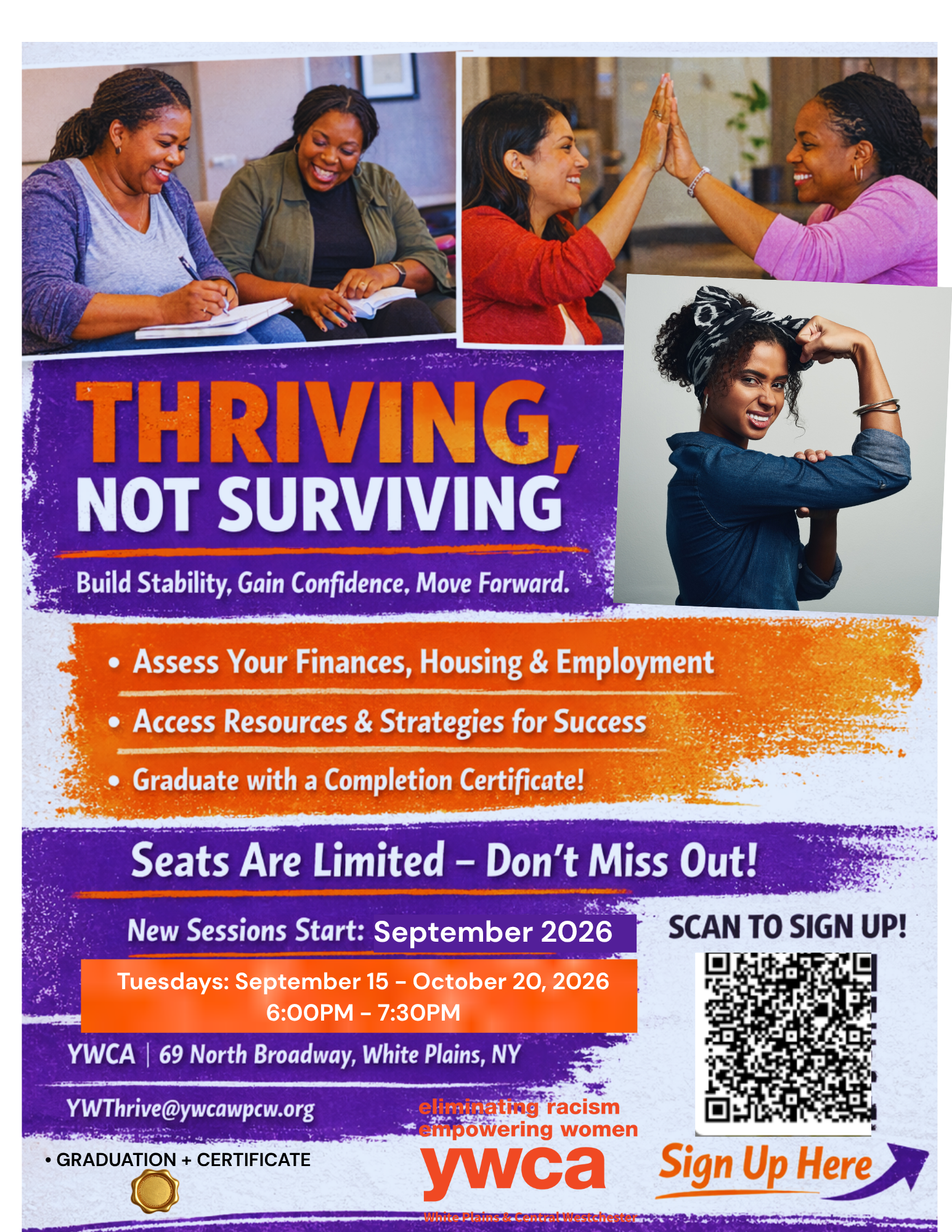 Thriving, Not Surviving: Economic Empowerment Workshop Series