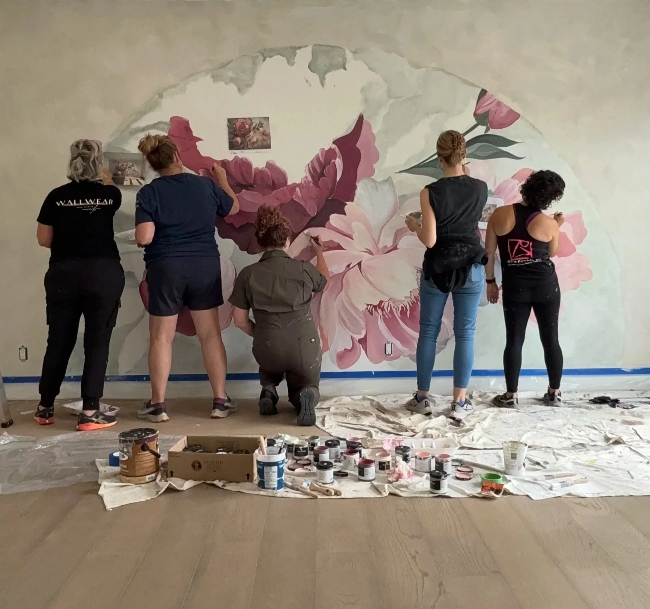 Blooms & Brushwork Workshop