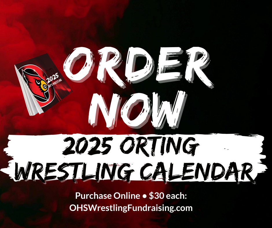 2025 12-Month OHS Wrestling Calendar