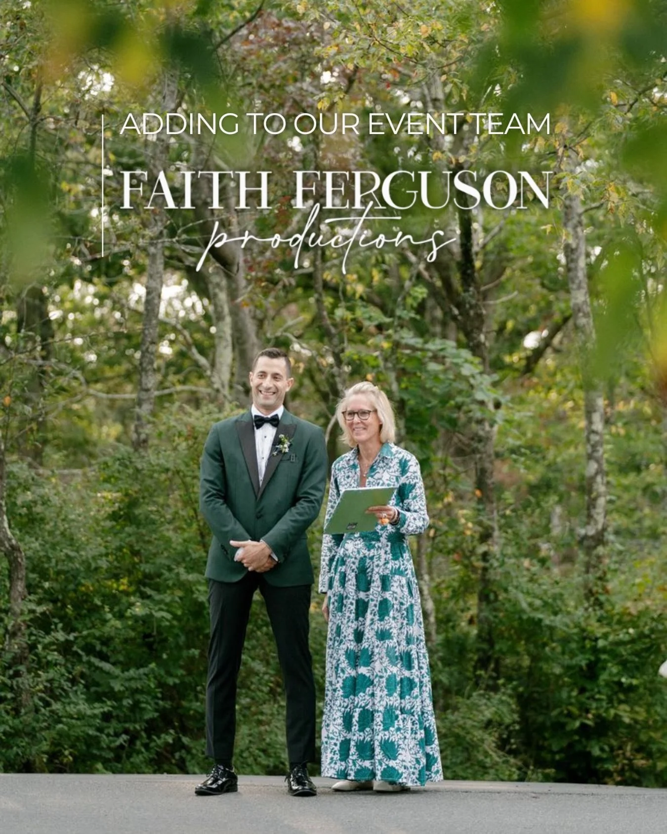 Adding to the team at Faith Ferguson Productions. We&rsquo;re looking for On-Site Event Support to assist at weddings and events.

Ideal for someone who thrives in hospitality, logistics, and making things run smoothly. You&rsquo;ll support setup and