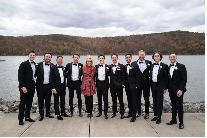 Some moments capture more than a photo. They hold trust, shared history, and the people who know you best.

By this point in the day, everyone has settled in.
Nerves have faded, laughter comes easily, and space fills with the kind of ease that only l