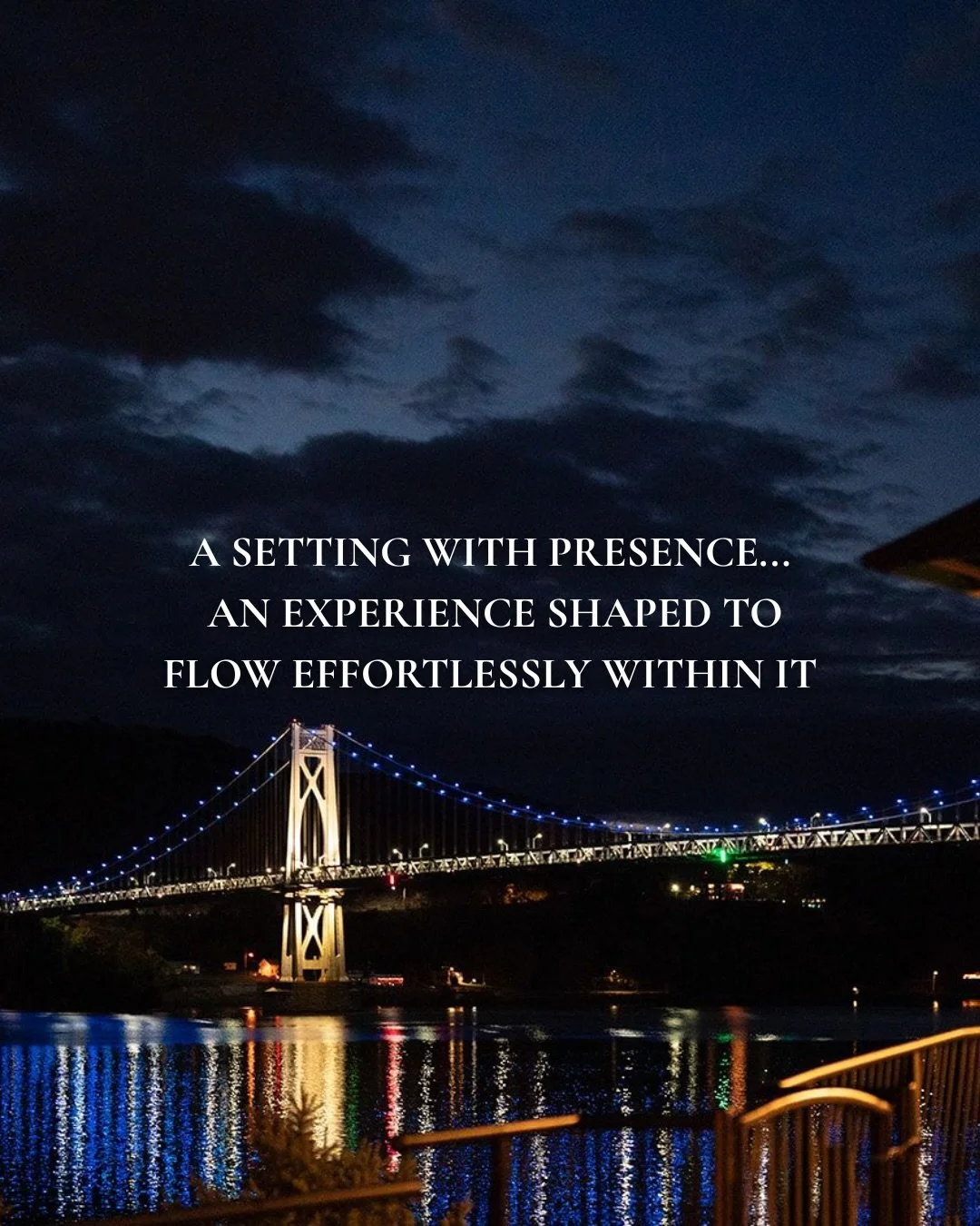 The standard here feels different.
And I don&rsquo;t take that lightly.

When couples choose The Grandview and the Poughkeepsie Railroad Station, there&rsquo;s an immediate sense of scale. The Hudson River stretching wide, the architecture grounding 