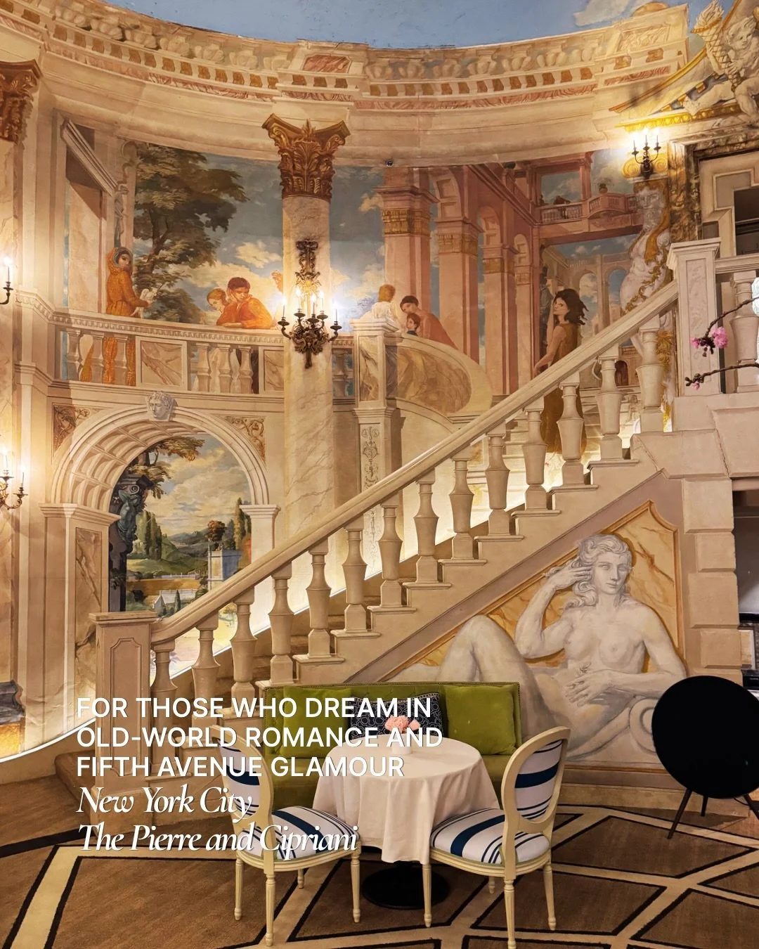 Some pairings feel effortlessly meant for each other.

A recent round of site visits and planning meetings brought us through The Pierre, A Taj Hotel and Cipriani; two iconic New York City settings that complement each other so naturally for a weddin