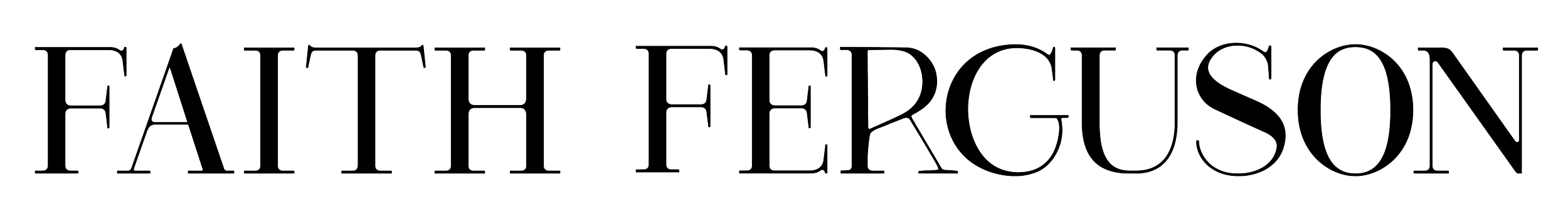 Faith Ferguson Productions