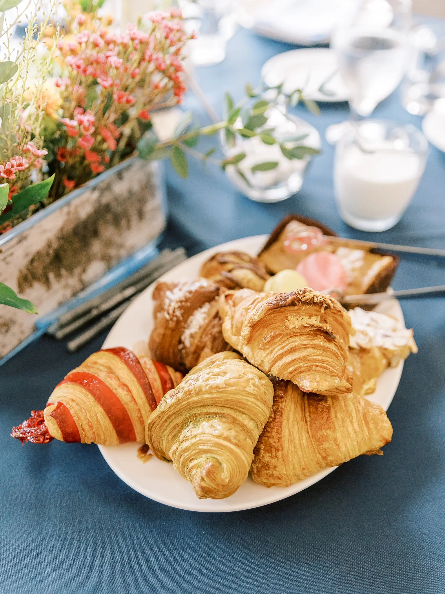 Delicious pastries at USHS Brunch for the Station
