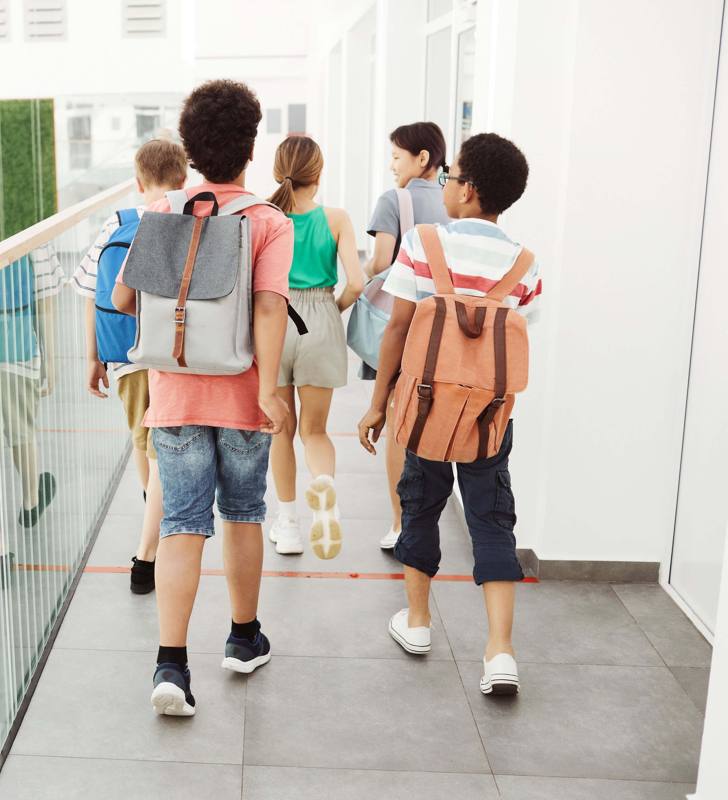 USHS Student with their Back to School Drive gear