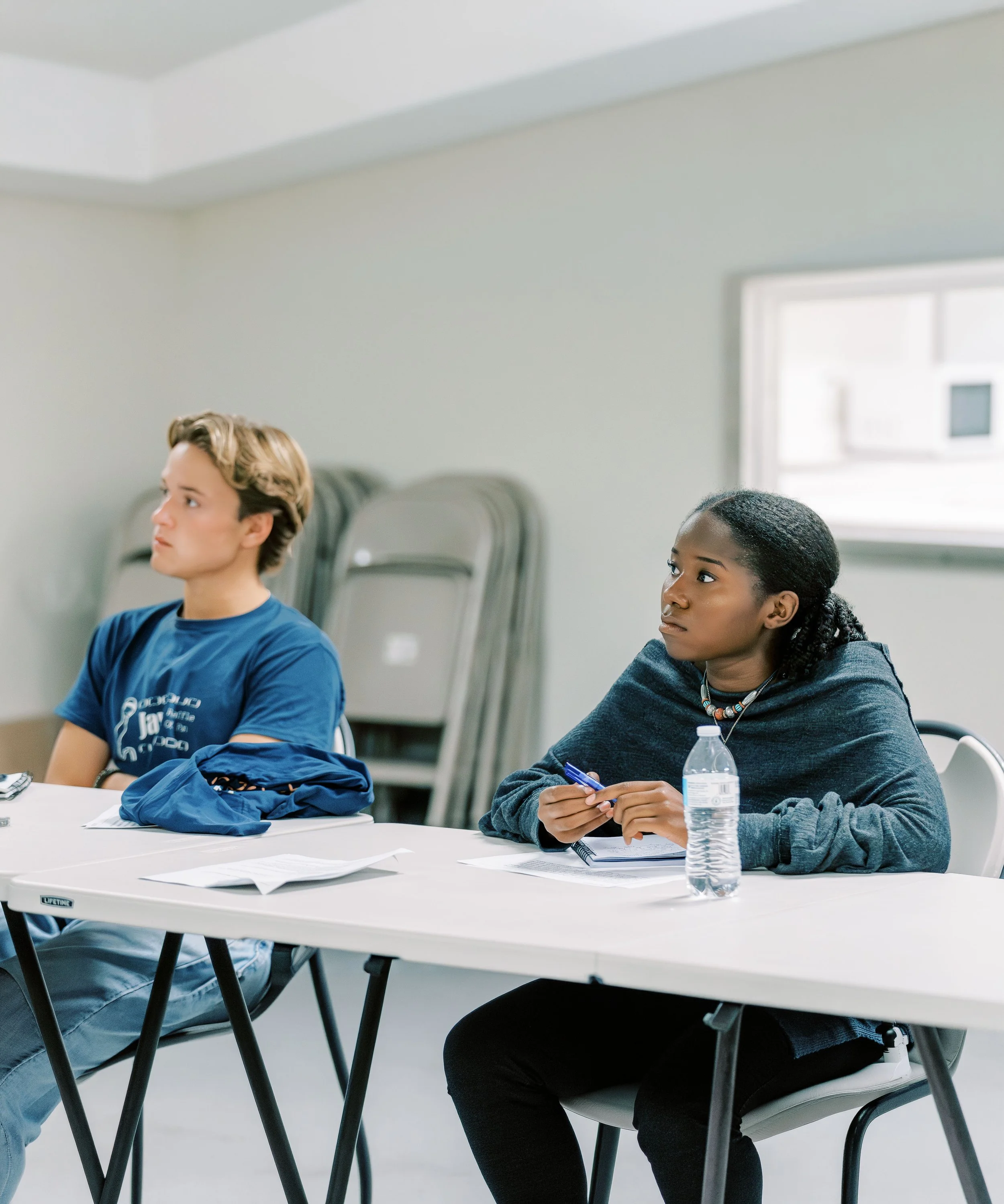 Students Learning about homelessness during the H.O.U.S.E Sumer Intensive Program