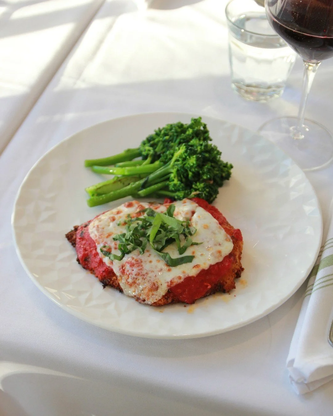 Chicken parm! New on the menu.