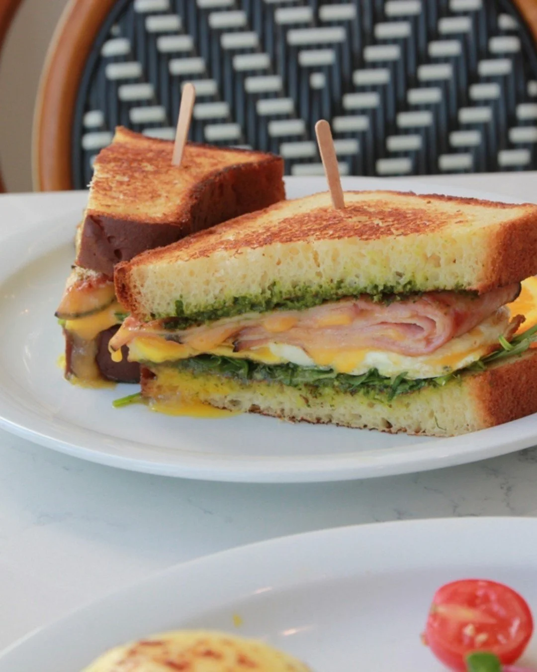 Breakfast is served.