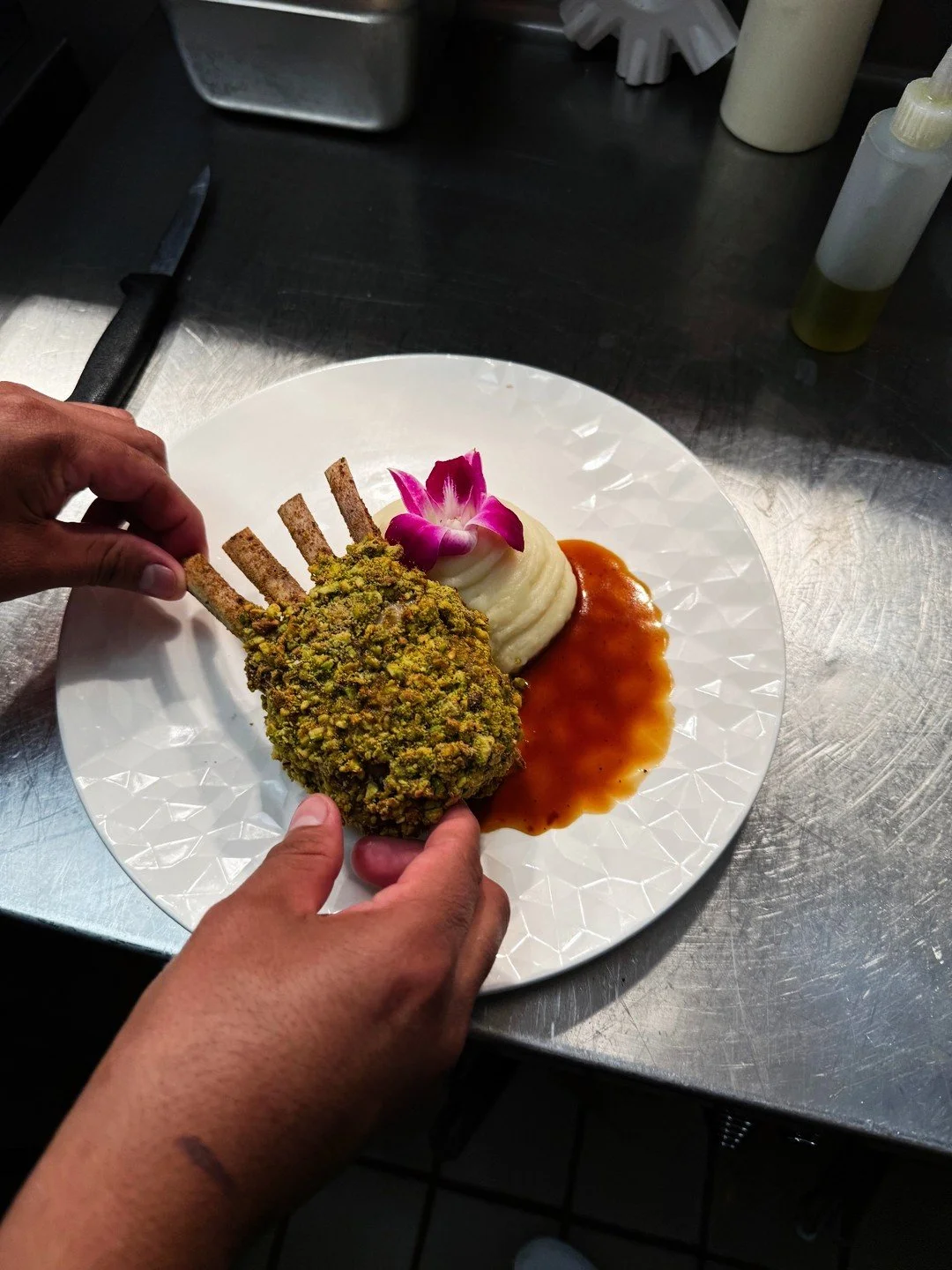 Our rack of lamb is back! Spring is officially here.