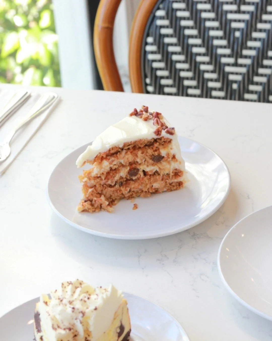 A slice of cake is always a yes for us.