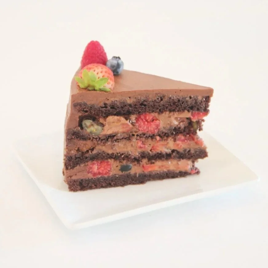 Berry Chocolate Mousse cake