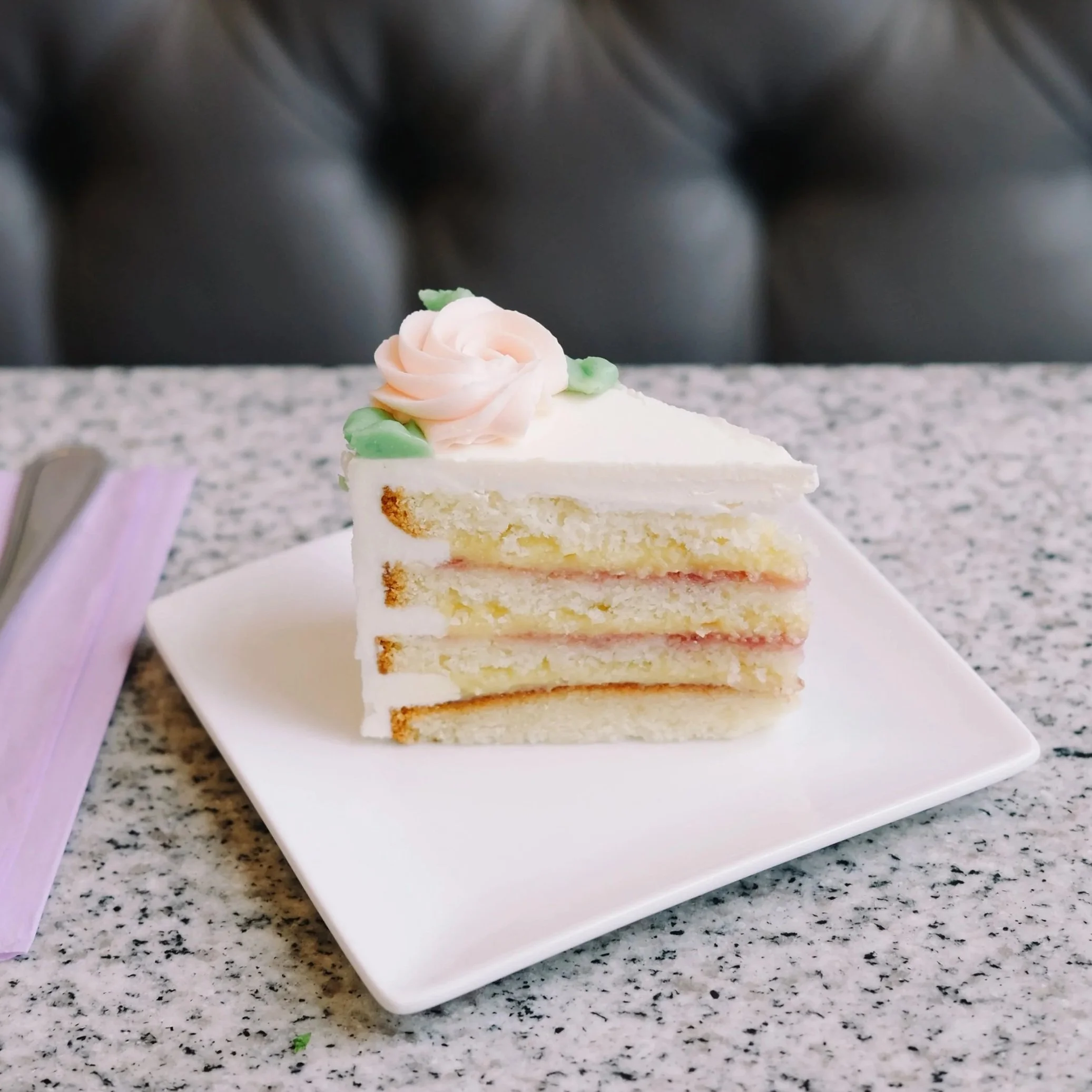 Lemon Raspberry cake