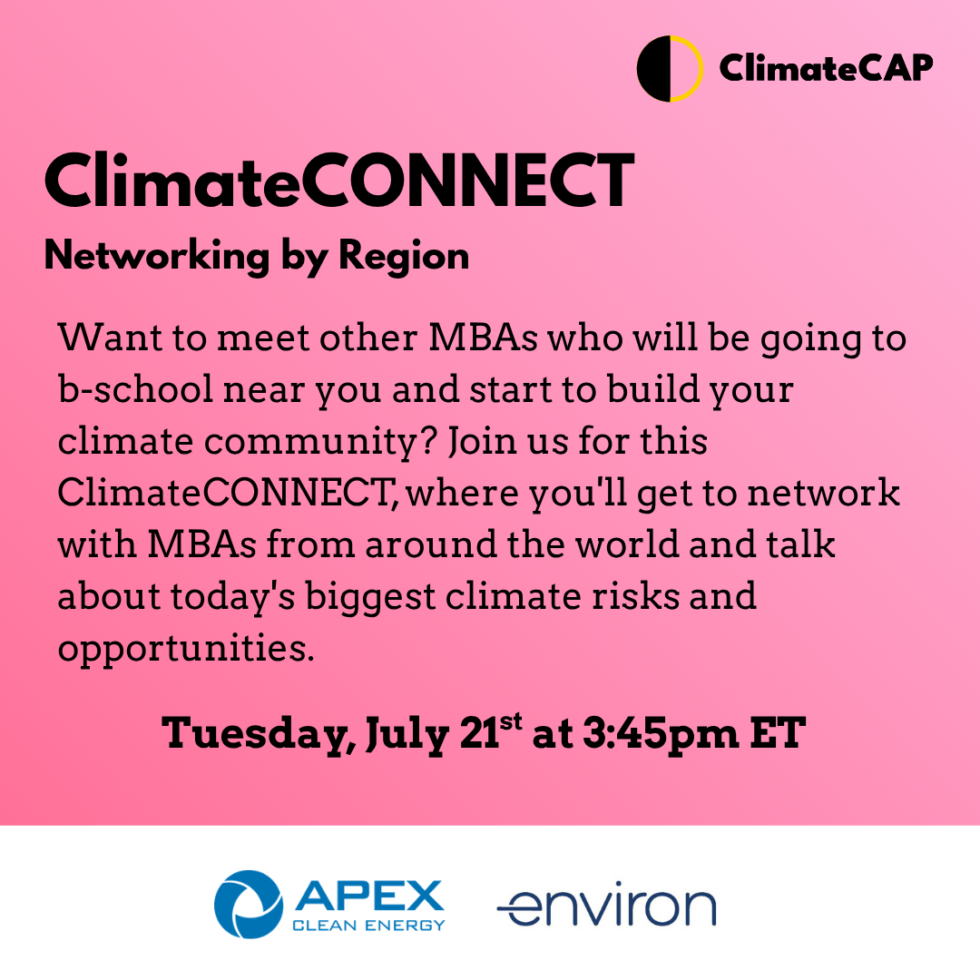 ClimateCATALYST: ClimateCONNECT Networking by Region