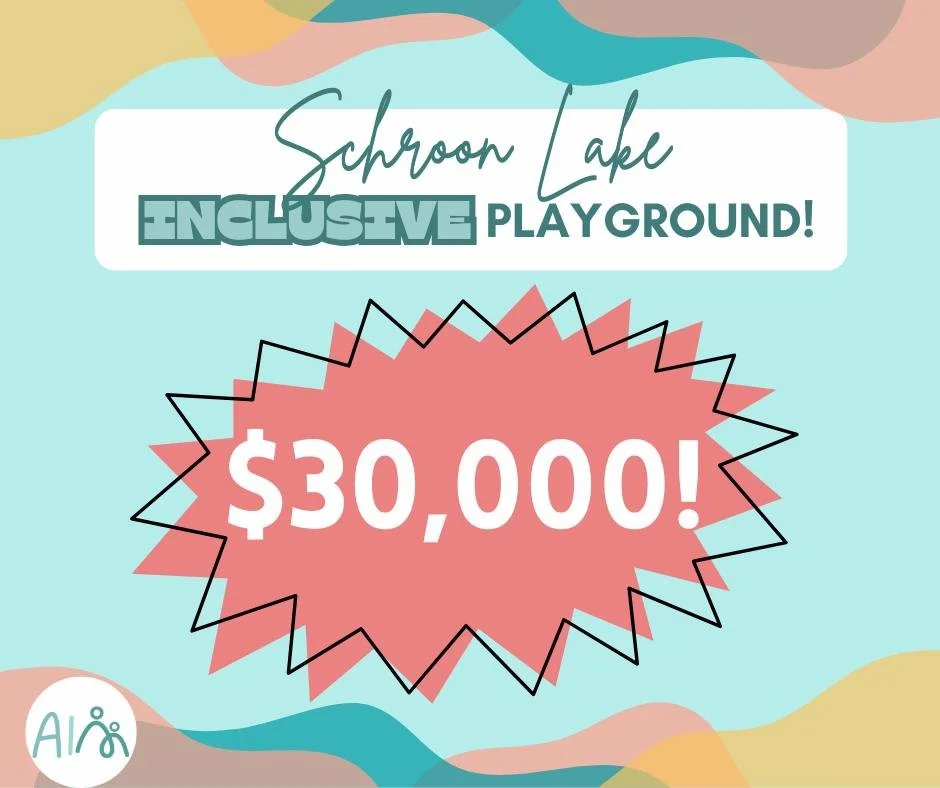 🎉🎉BIG NEWS!🎉🎉
AIM has officially raised $30,000 for the inclusive playground in Schroon Lake, and it’s all thanks to YOU—our incredible community! Over 80% of these funds came directly from people who live, work, and play right here