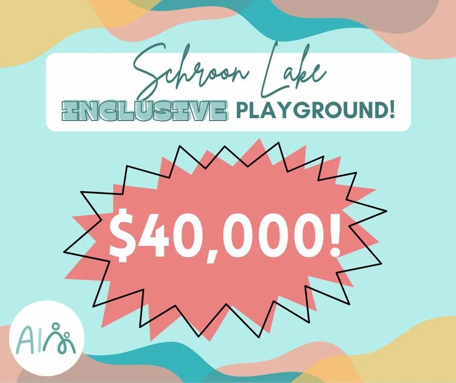 💥 $40,000 raised! 💥
Because of YOU, we’re so much closer to building a playground that works for everyone!