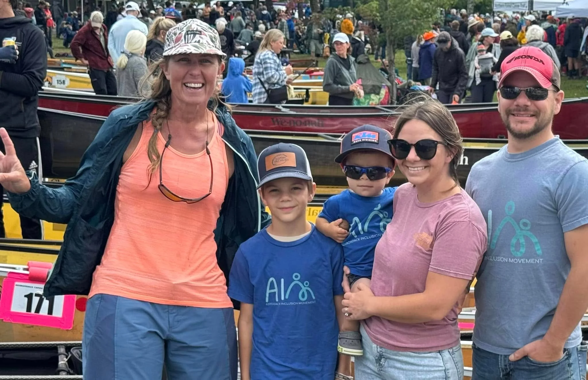 🛶 When she’s not leading her students, she’s leading the pack—First grade teacher Mo O'Connor placed FIRST in her class!🥇
She crushed the 90 miler and raised over $4,500 for Adirondack Inclusion Movement and the inclusive playgro