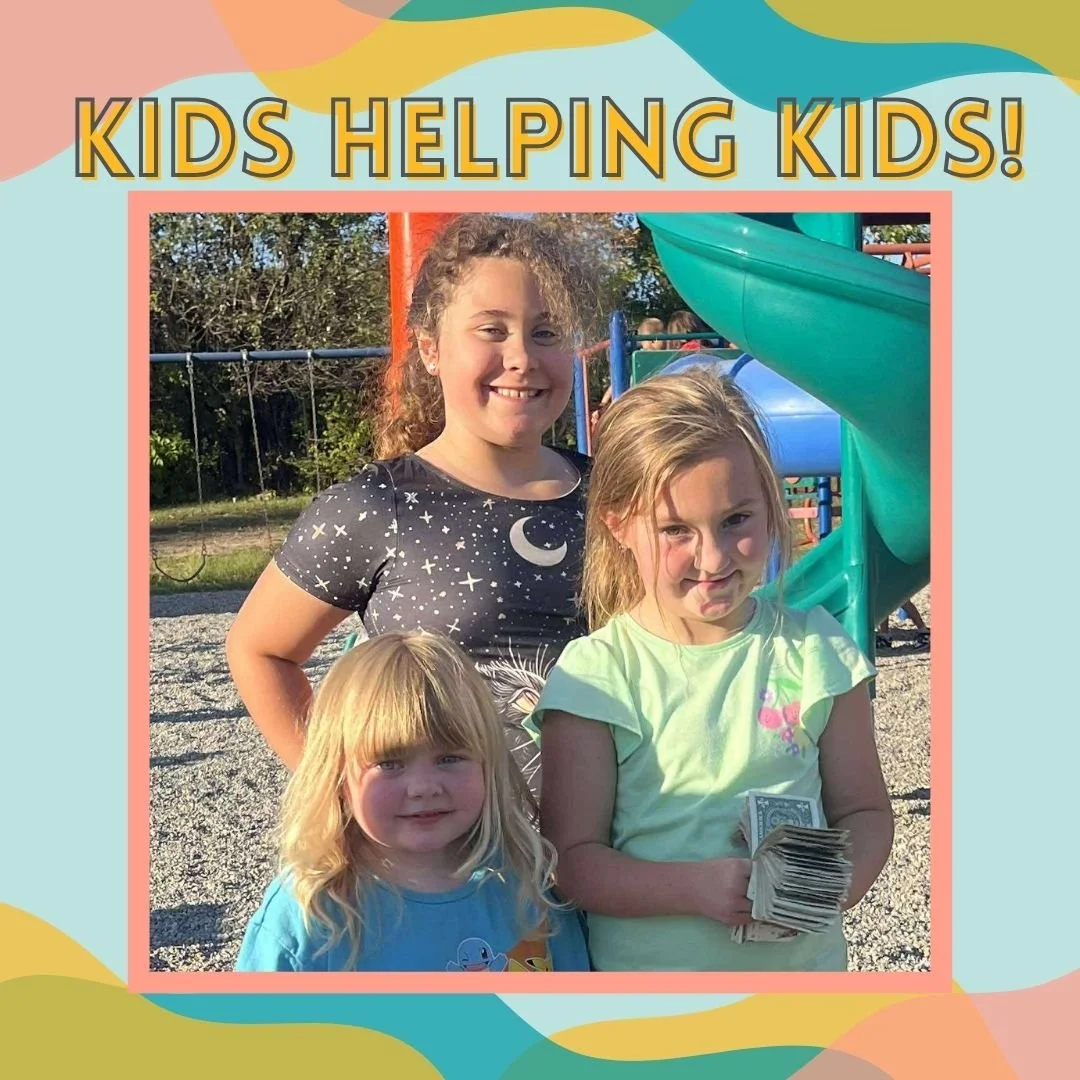 🍋 We're giving a BIG shoutout to Emma, Avery, Riley, and Maddison (not pictured) who set up a lemonade stand and donated every single dollar- $165 in all!- to AIM’s Inclusive Playground Project!
This sweet idea came from Emma, who wants a pla