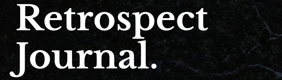 Retrospect Journal, April 2023 