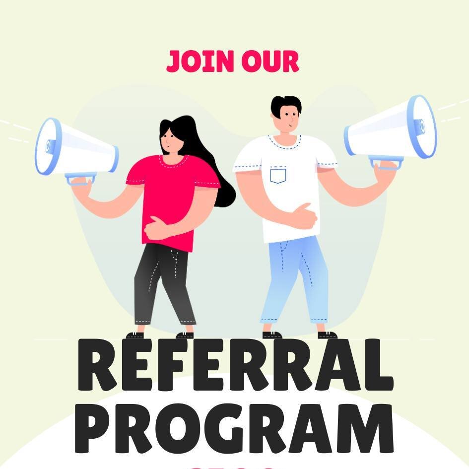 🌟 Unlock Rewards with Our Referral Program! 

Hey Space Creator Family! 👋

Great news! We're thrilled to introduce our fantastic Referral Program that lets you earn big while sharing the love for our services! 🚀

🔗 How It Works:
Refer anyone - fr