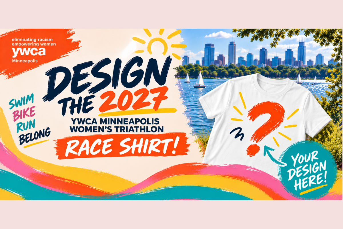 YWCA Minneapolis Women's Triathlon Shirt Design Contest