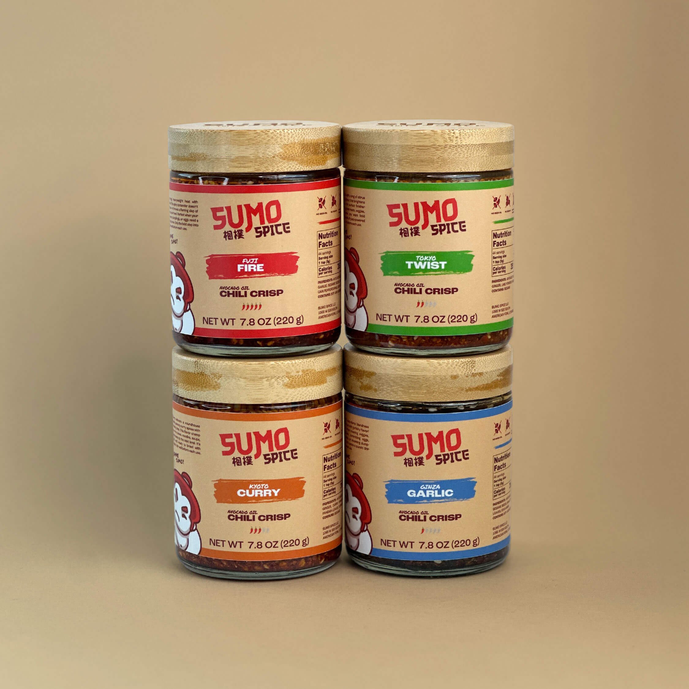 Get the Ultimate Variety Pack of healthy chili crisp with no seed oils