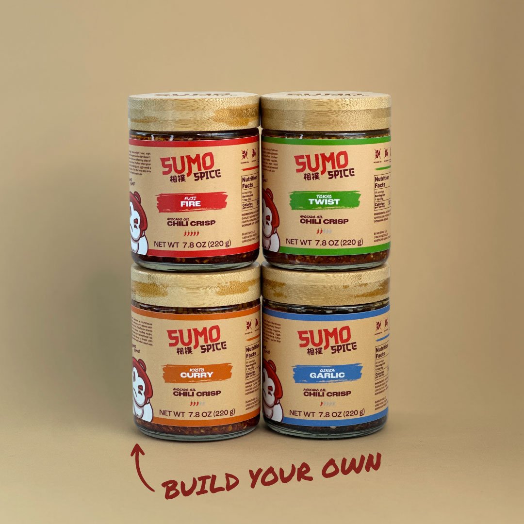 Build-your-own Variety Pack of healthy chili crisp
