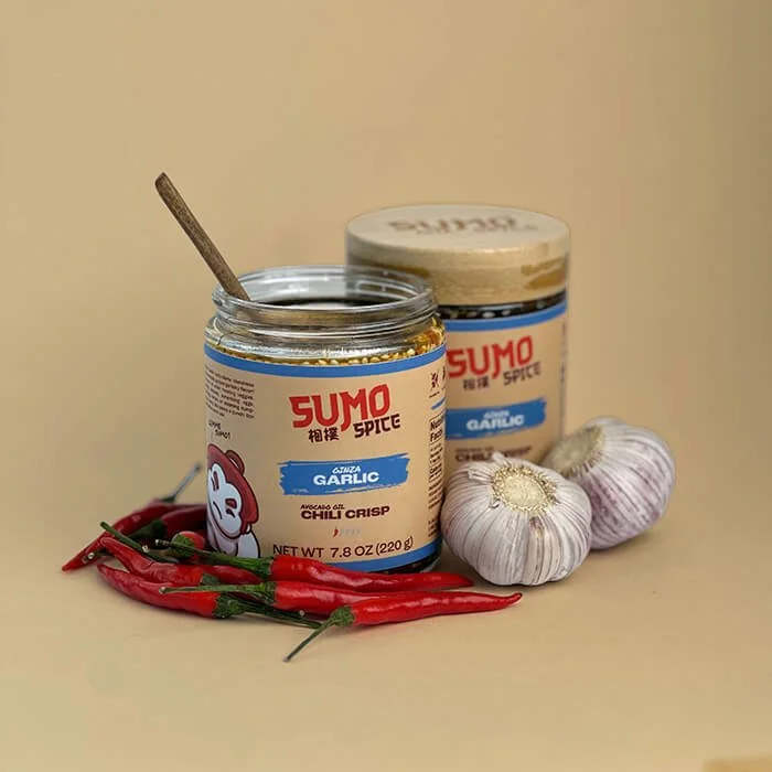 Ginza Garlic Healthy Chili Crisp with no seed oils
